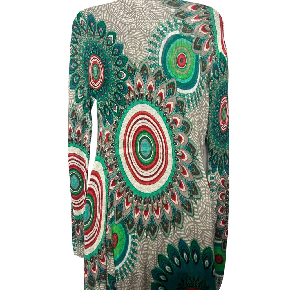 Desigual Multicolor Patterned Cardigan - Picture 3 of 7